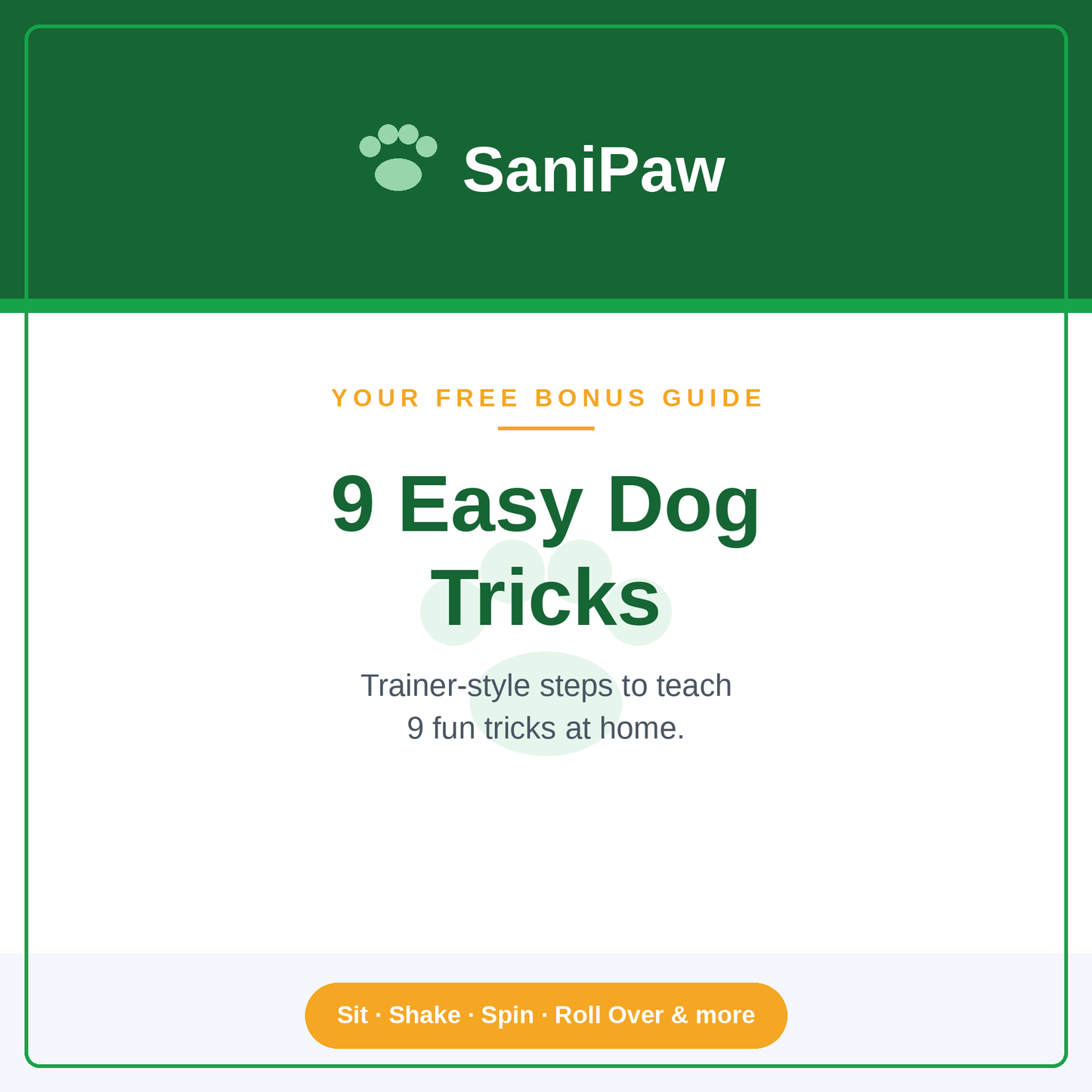 9 Easy Dog Tricks Guide
